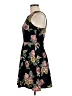Aqua Floral Black Cocktail Dress Size M - photo 5