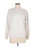 Westbound 100% Cotton Solid Ivory Pullover Sweater Size L - photo 1