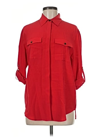 Yumi Kim 3/4 Sleeve Silk Top (view 1)