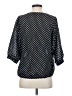The Limited 100% Polyester Polka Dots Black 3/4 Sleeve Blouse Size S - photo 2