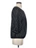 The Limited 100% Polyester Polka Dots Black 3/4 Sleeve Blouse Size S - photo 4
