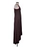 Bobeau Stripes Gray Burgundy Casual Dress Size XS - photo 4