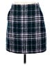 Ann Taylor LOFT Plaid Green Casual Skirt Size 2 - photo 1