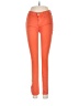 Gap Color Block Orange Jeans Size 0 - photo 1