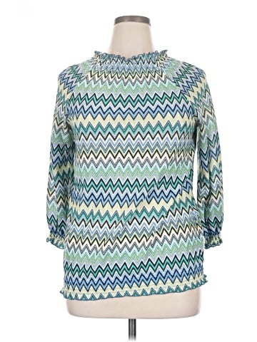 NY Collection 3/4 Sleeve Blouse (view 1)