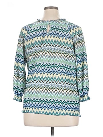 NY Collection 3/4 Sleeve Blouse (view 2)