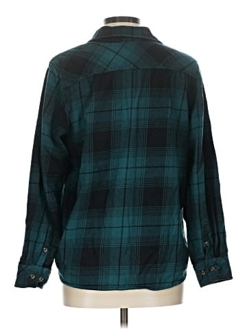 Natural Reflections Long Sleeve Button-Down Shirt (view 2)