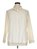 Norm Thompson Solid Ivory Long Sleeve Blouse Size XL (petite) - photo 1