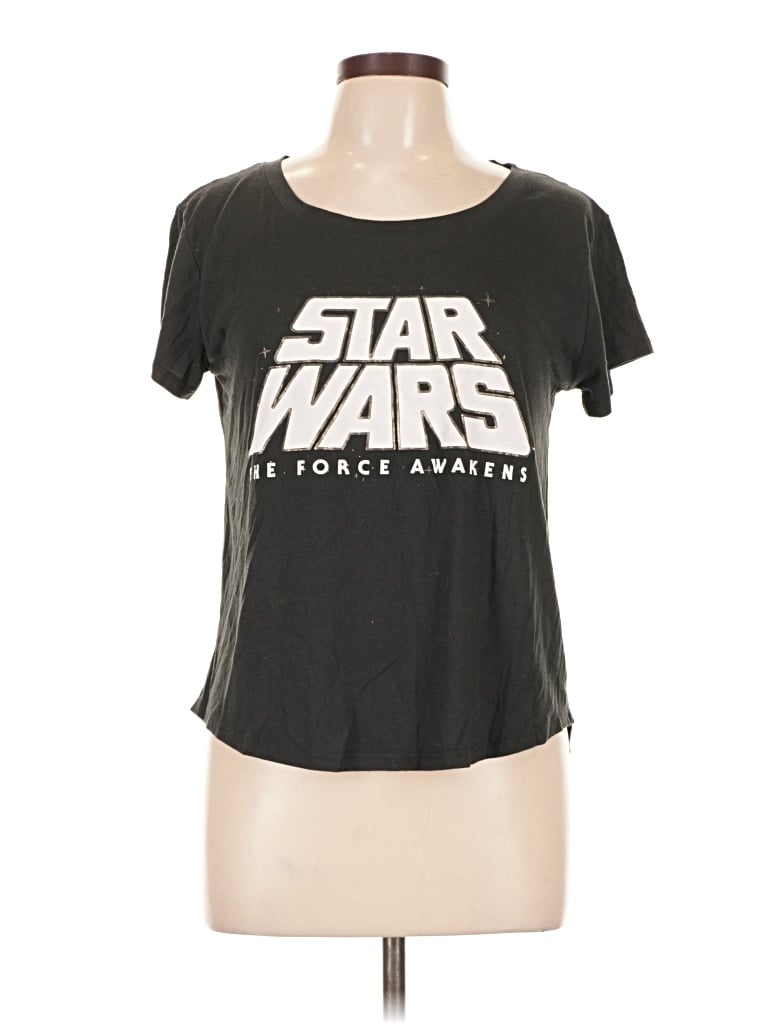 Pre-owned Star Wars Short Sleeve T-shirt In Black