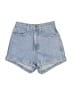 American Apparel 100% Cotton Blue Denim Shorts Size 23 waist - photo 1