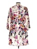 Umgee 100% Polyester Print Ivory Casual Dress Size L - photo 2