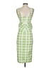 ASOS Design Checkered-gingham Green Casual Dress Size 2 Maternity - photo 2