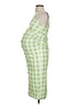 ASOS Design Checkered-gingham Green Casual Dress Size 2 Maternity - photo 5