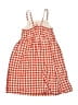 Hanna Andersson Checkered-gingham Orange Dress Size 5 - photo 2