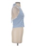 Lefties Blue Sleeveless Top Size S - photo 4