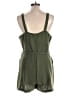 Millenium 100% Polyester Solid Green Romper Size L - photo 2