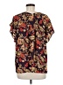 CAbi 100% Polyester Black Short Sleeve Blouse Size M - photo 2