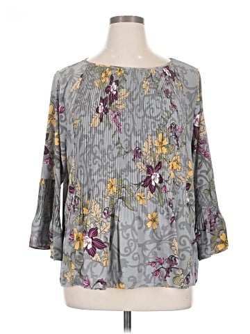 Charter Club 3/4 Sleeve Blouse (view 1)