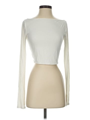 Naked Wardrobe Long Sleeve T-Shirt (view 1)