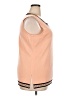 misook Color Block Orange Sleeveless T-Shirt Size 2X - photo 4