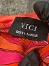 VICI Paisley Orange Cocktail Dress Size XL - photo 7