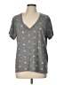 Current/Elliott Stars Gray Short Sleeve T-Shirt Size Lg (3) - photo 1