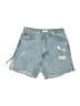 Forever 21 Blue Denim Shorts Size 27 waist - photo 1