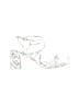 Aldo Graphic White Sandals Size 8 1/2 - photo 1