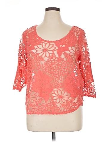 Fever 3/4 Sleeve Top (view 1)