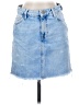 Zara Basic 100% Cotton Blue Denim Skirt Size S - photo 1