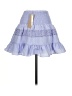 Do & Be Solid Blue Purple Casual Skirt Size S - photo 2