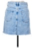Zara Basic 100% Cotton Blue Denim Skirt Size S - photo 2