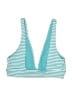 Aerie Stripes Teal Swimsuit Top Size M - photo 2