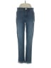 Democracy Chevron-herringbone Blue Jeans Size 2 - photo 1