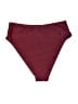 Cupshe Solid Burgundy Swimsuit Bottoms Size M - photo 2