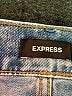 Express Blue Denim Shorts Size 18 - photo 3