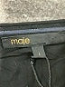 Maje 100% Polyester Metallic Silver Long Sleeve Blouse Size Sm (1) - photo 7