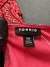 Torrid Paisley Pink Red Cocktail Dress Size Med Plus (00) - photo 7