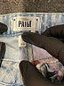 Paige 100% Cotton Hearts Blue Jeans Size 25 waist - photo 7