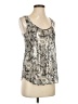 French Connection 100% Polyester Silver Sleeveless Blouse Size 0 - photo 2