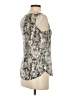 French Connection 100% Polyester Silver Sleeveless Blouse Size 0 - photo 5