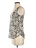 French Connection 100% Polyester Silver Sleeveless Blouse Size 0 - photo 4