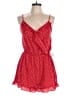 One Clothing Polka Dots Red Romper Size L - photo 1
