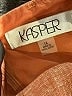 Kasper Tweed Orange Casual Dress Size 14 - photo 7
