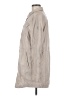 Mauritius 100% Leather Solid Tan Trenchcoat Size 8 - photo 5