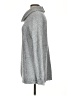 Forever 21 100% Acrylic Metallic Silver Turtleneck Sweater Size M - photo 5
