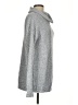 Forever 21 100% Acrylic Metallic Silver Turtleneck Sweater Size M - photo 4
