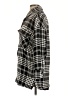 Pull&Bear Plaid Black Coat Size L - photo 5