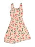 Btween 100% Rayon Floral Pink Dress Size 5 - photo 1