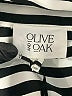 Olive and Oak 100% Polyester Stripes Ivory Long Sleeve Blouse Size XS - photo 7